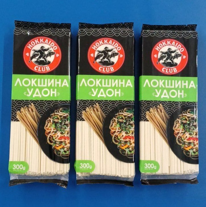 HOKKAIDO, Локшина Удон (Євромікс), 300г