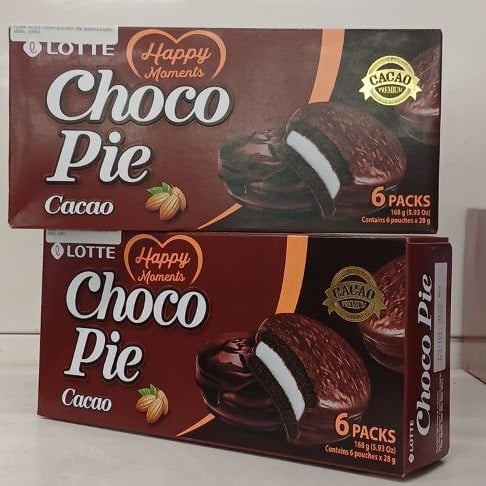 LOTTE, Печиво шоколадне з какао бобами CHOCO PIE (Павловський), 168г