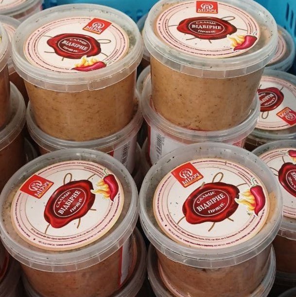 МІЗОЧ, Сальце з перцем відбірне пряне