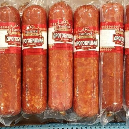 Ковбаса напівкопчена ДРОГОБИЦЬКА, (М'ясна Імперія) Хмельницьк