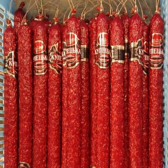 КАНЮК Ковбаса напівкопчена КУПЕЦЬКА  (Хмельницьк)