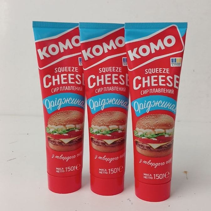 КОМО Сир плавлений ОРІДЖИНАЛ, тюбик 150г