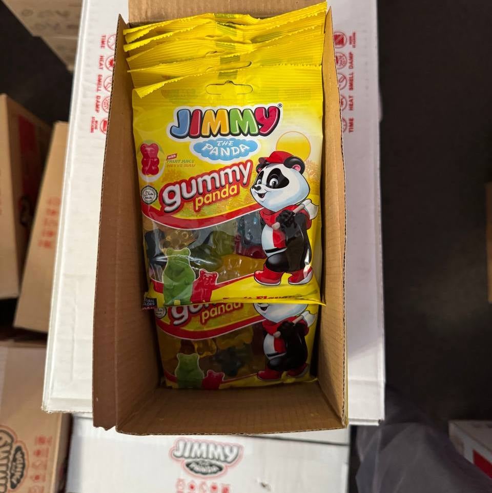 JIMMY GUMMY желейна цукерка BIG BEAR (ПАНДА), 80гх12шт