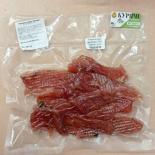 Чіпси курячі фісташка 250г (Інвайт фуд)