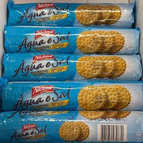 Печиво з сільлю Nacional  Agua e Sal (Португалія) 125г