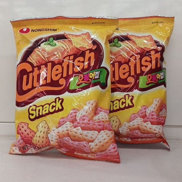 NONGSHIM, Чіпси зі смаком каракатиці (Павловський), 55г