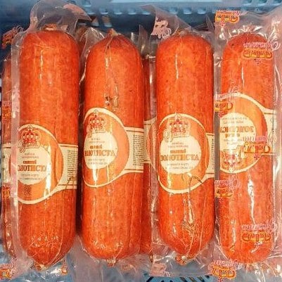 Русаліна Ковбаса напівкопчена САЛЯМІ ЗОЛОТИСТА  (Хмельницьк)