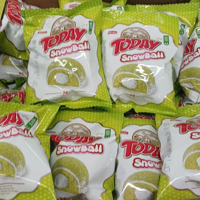 Тістечко TODAY начинка фісташ.SNOWBALL ТМ Elvan (Павліш), 40г