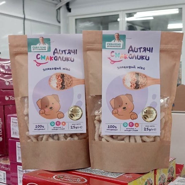 ВАЙЗ, Дитячі смаколики Злаковий мікс (Смарті), 25г