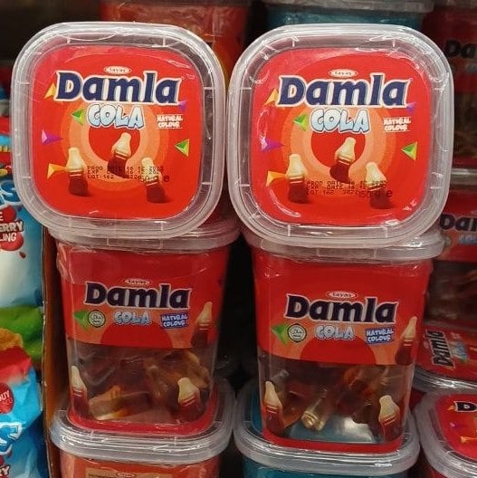Damla Gummy, жувал. мармелад Cola (ПАНДА), 150г