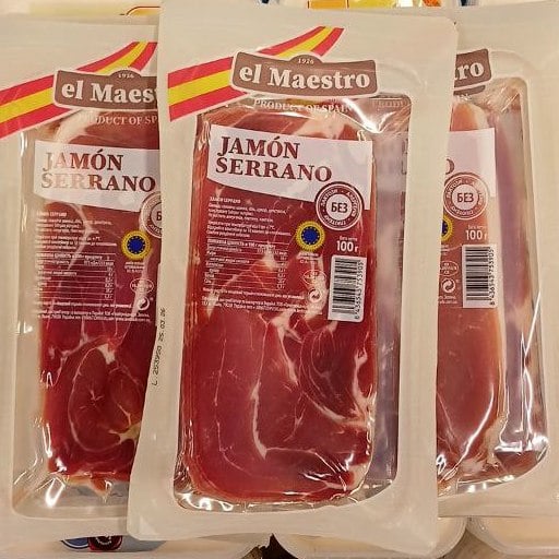 el Maestro Хамон JAMON SERRANO нарізний Слипчук 100г