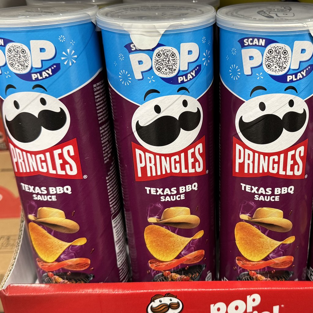 Чіпси Pringles Texas BBQ sauce, 165г