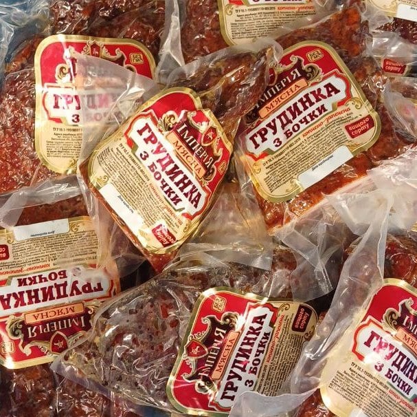 ГРУДИНКА З БОЧКИ копчено-запечена (М'ясна Імперія), Хмельницьк