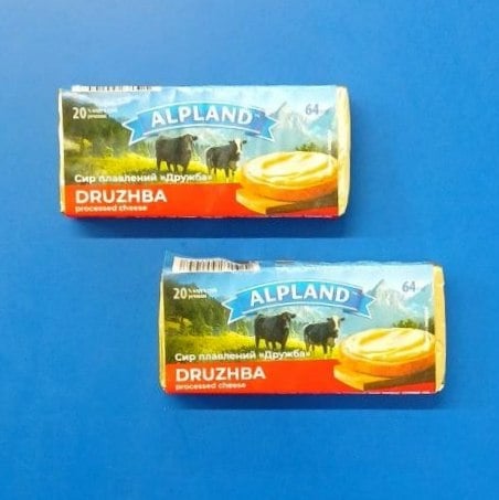 Сир плавлений ALPLAND дружба 20% (Козуб) 64г