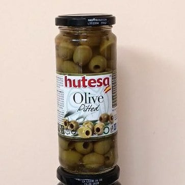 Оливки скло банка Hutesa (1234, Італія)  350/160