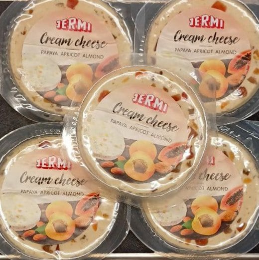 JERMI CИР вершковий з папаєю, абрикосом та мигдалем 50% (ФОП Слипчук) 125г