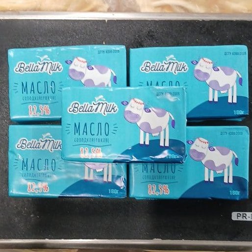 Bella Milk, Масло Белла мілк 82.5% (1234), 180г