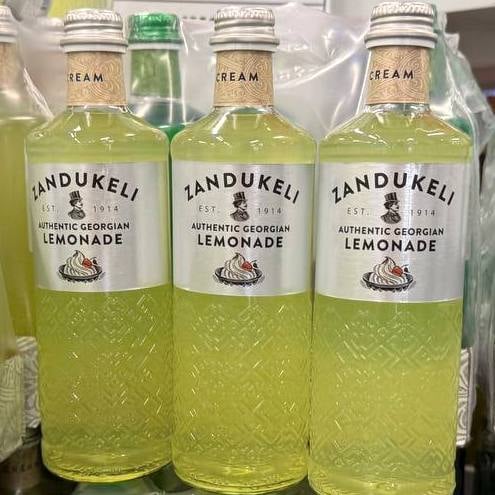 Лимонад крем сода ZANDUKELI, 0.5л
