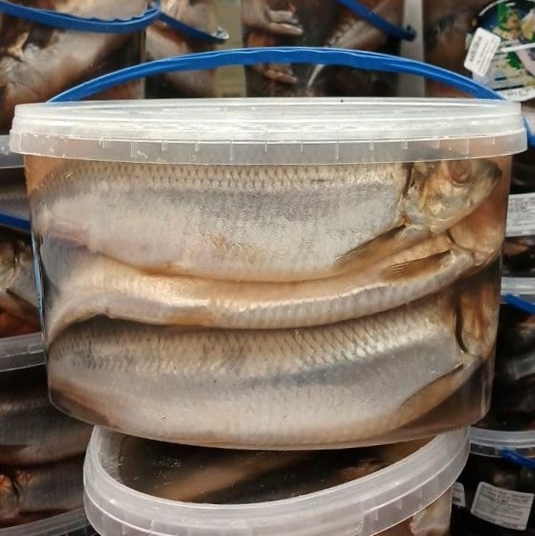 Оселедець солений з/г 400+ (Лазорчик) 4,5