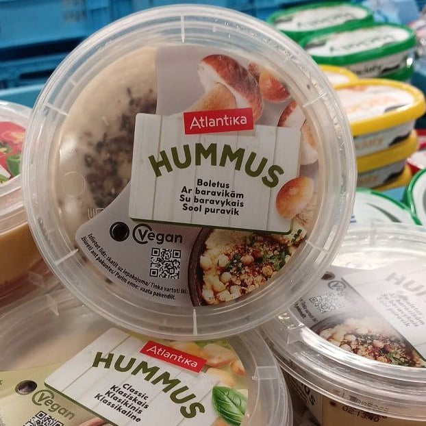 Atlantika, Хумус з білими грибами (Лунев), 200г