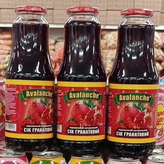 Сік гранатовий "Аваланш"(Алі), 1л