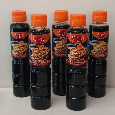 Соус соєвий з грибним смаком Кітто (The Banka), 200мл