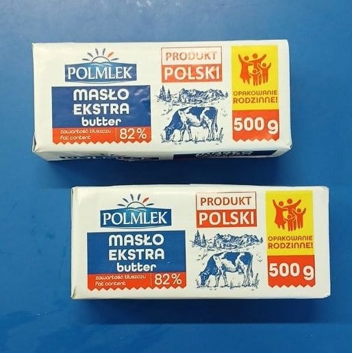 Масло Екстра 82% ТМ Polmelk (Логістик плюс) 500г
