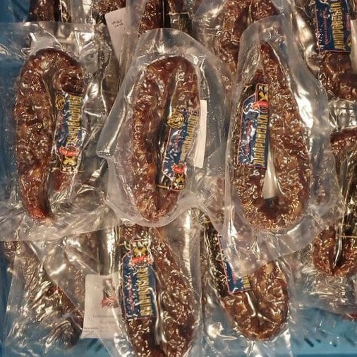 (КБК) Ковбаса Дніпровська сиров'ялена, вищий сорт, вак.