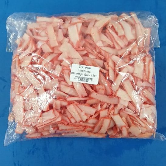 П'ятачки шматочки кальмара (Кам) 1кг