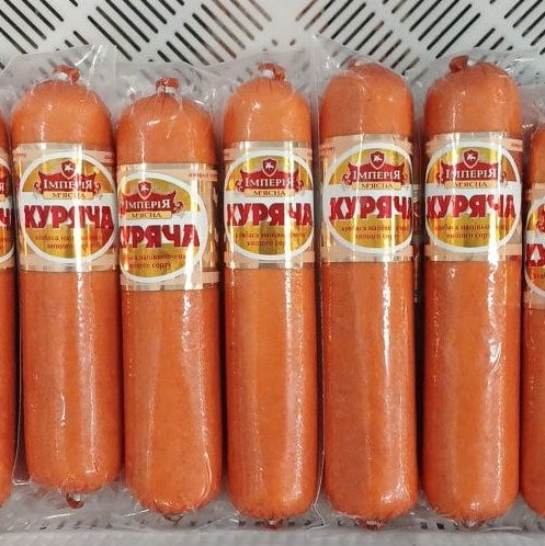 Ковбаса напівкопчена КУРЯЧА вищ сорт (М'ясна Імперія) Хмельницьк