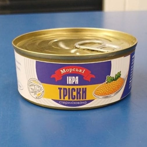 Ікра тріски ТМ Морські (The Banka),180г