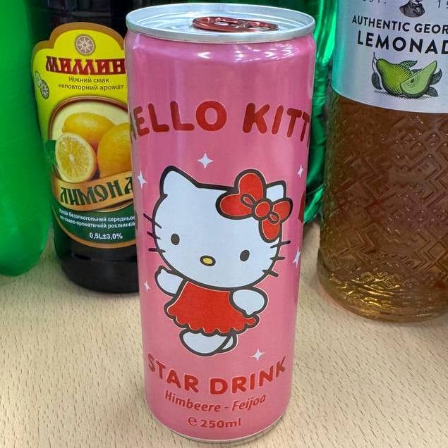 Напій The Drinks Hello Kitty фейхоа з/б 250мл