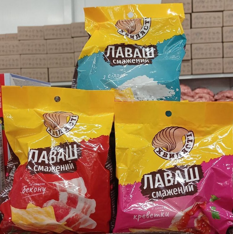 Лаваш смажений в асортименті, 90г