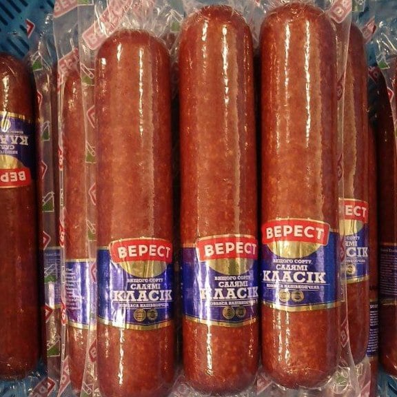 Верест Салямі Класік напівкопчена в/с