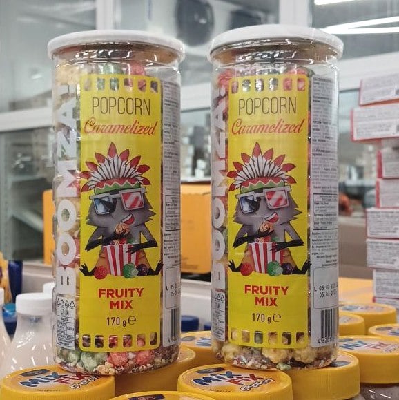 Попкорн BOOMZA, Фантаст. мікс, тубус (Павловський), 170г