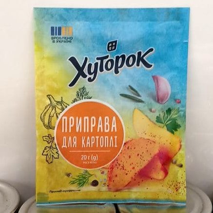 Приправа для картоплі ТМ Хуторок (The Banka), 20г