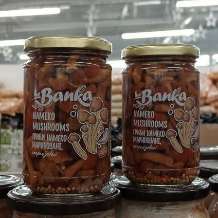 The Banka Гриби закусочні НАМЕКО мариновані, стерилізовані 300г