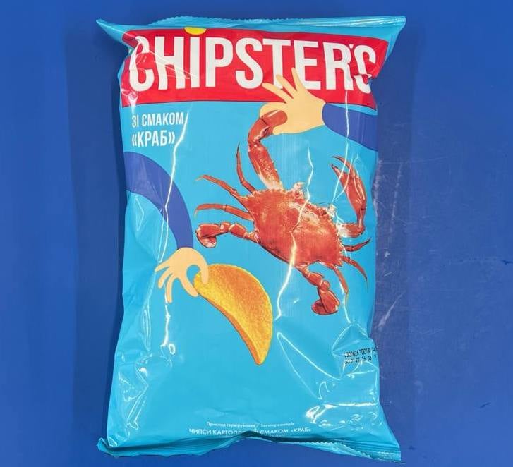 Чіпси TM Chipster's краб (До бочкового) 100г