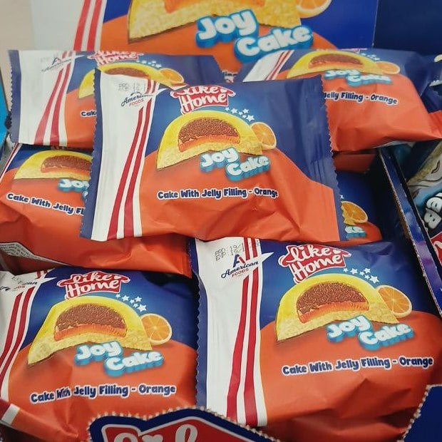 Бісквітний кекс AF- LIKE HOME TART CAKE (Orange jelly creav) (The Banka), 50г