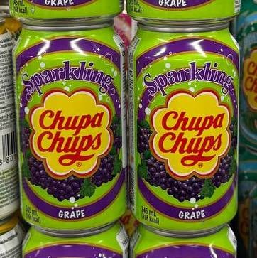 Напій Chupa-Chups виноград з/б 345мл
