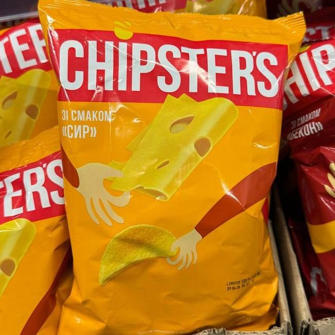 Чіпси TM Chipster's сир, 100г