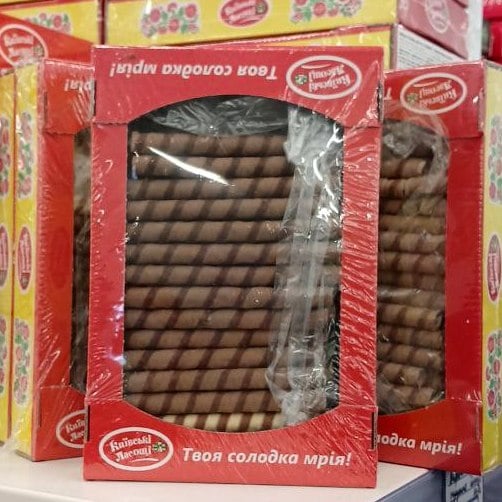 Трубочка Десертна з нач. смак пряж.молока (Павловський), 450г