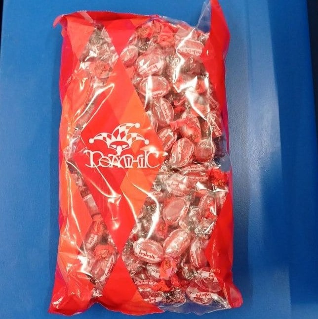 Домінік Карамель льодяникова Барбарис 1кг (Солодко)