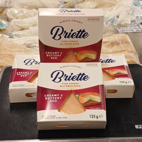 Briette, Сир Брієтте Крем баттері ред 60% (ФОП Слипчук), 125г