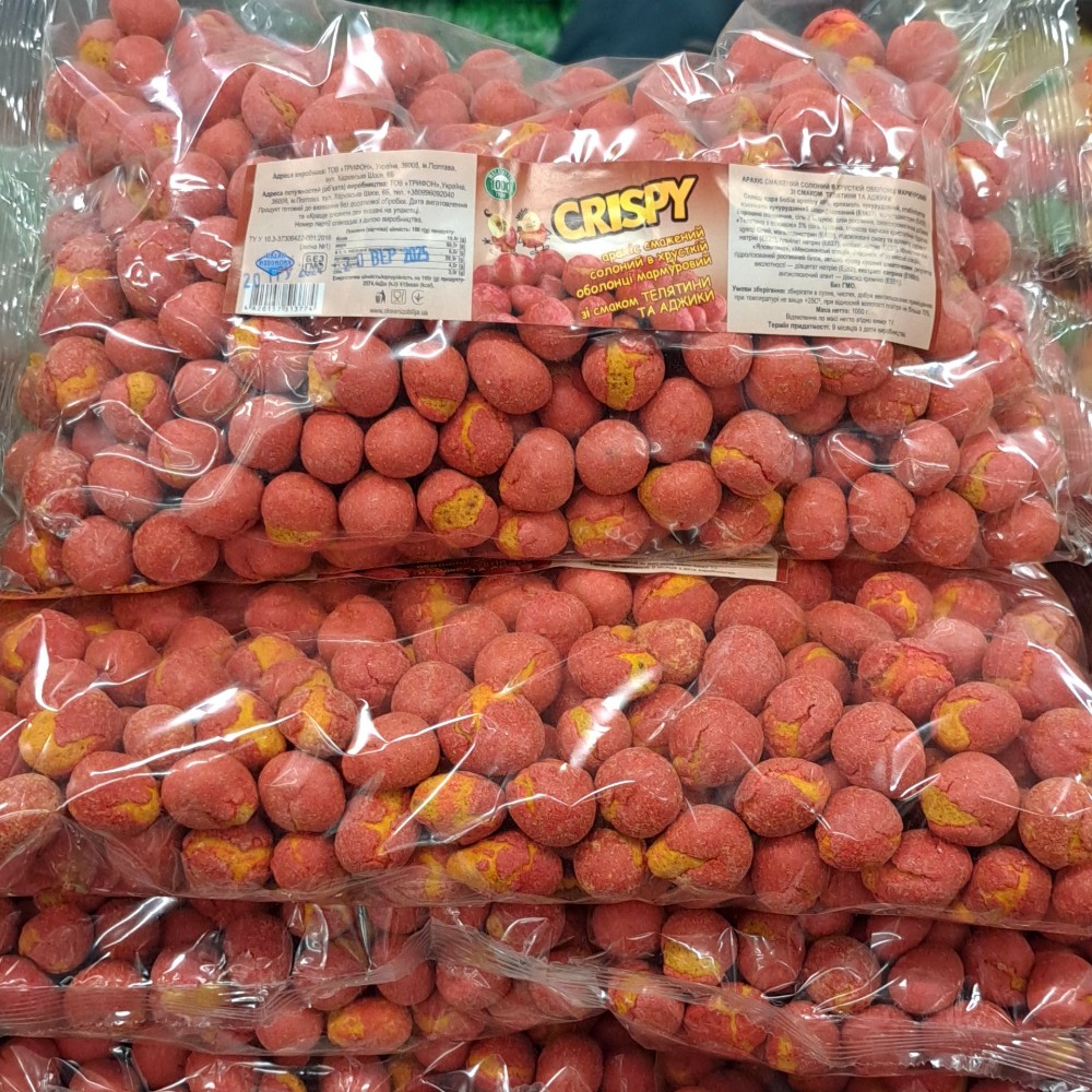 Crispy Великі  зі смаком телятини та аджики, 1кг