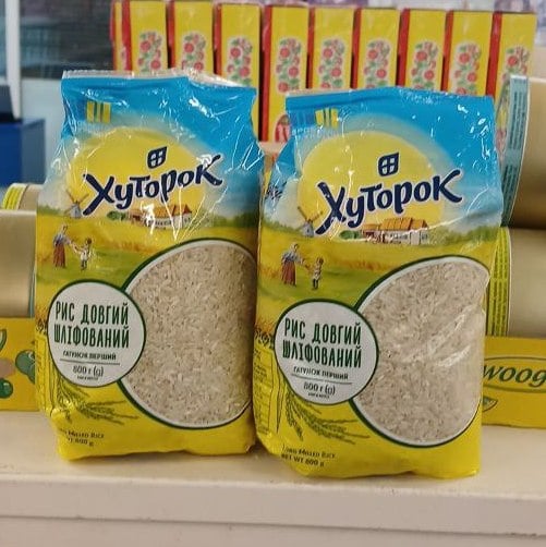 ТМ ХуТорок, Рис довгий шліфований (The Banka), 800г