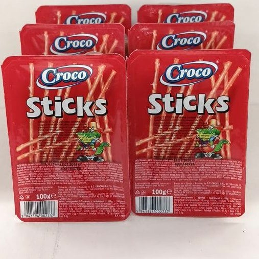 Соломка солена CROCO STICKS (Павловський), 100г