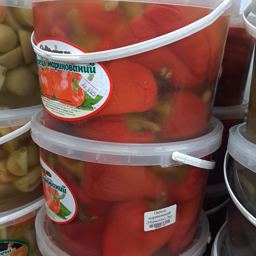 Перець маринований (Мірасоль), 3кг