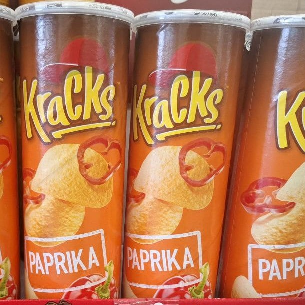 Чіпси Kracks паприка 160г