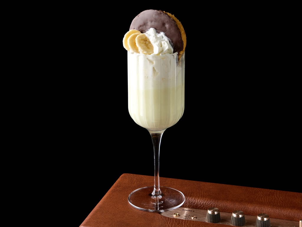 Коктейль 'The Mozart'' is  Banana - Peach Milkshake/ Бананово - персиковий Шейк 250мл